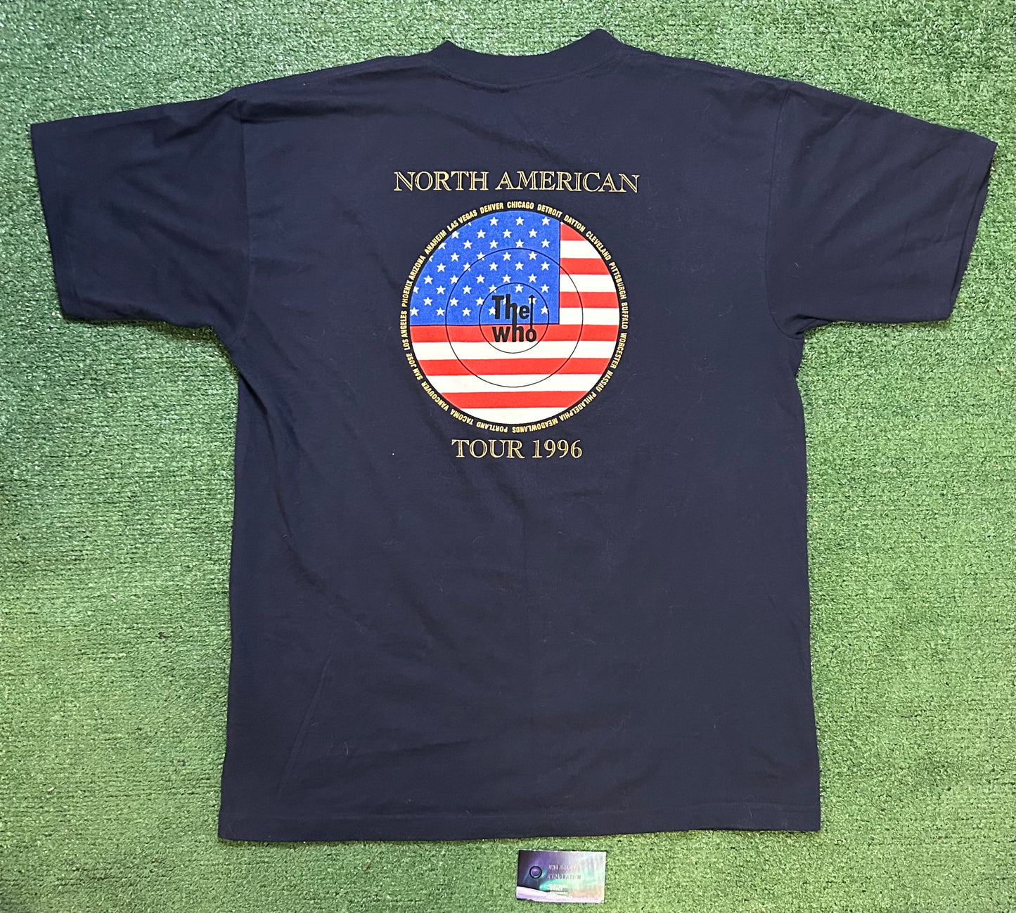 Vintage 1990s The Who quadrophenia a way of life North American tour tee