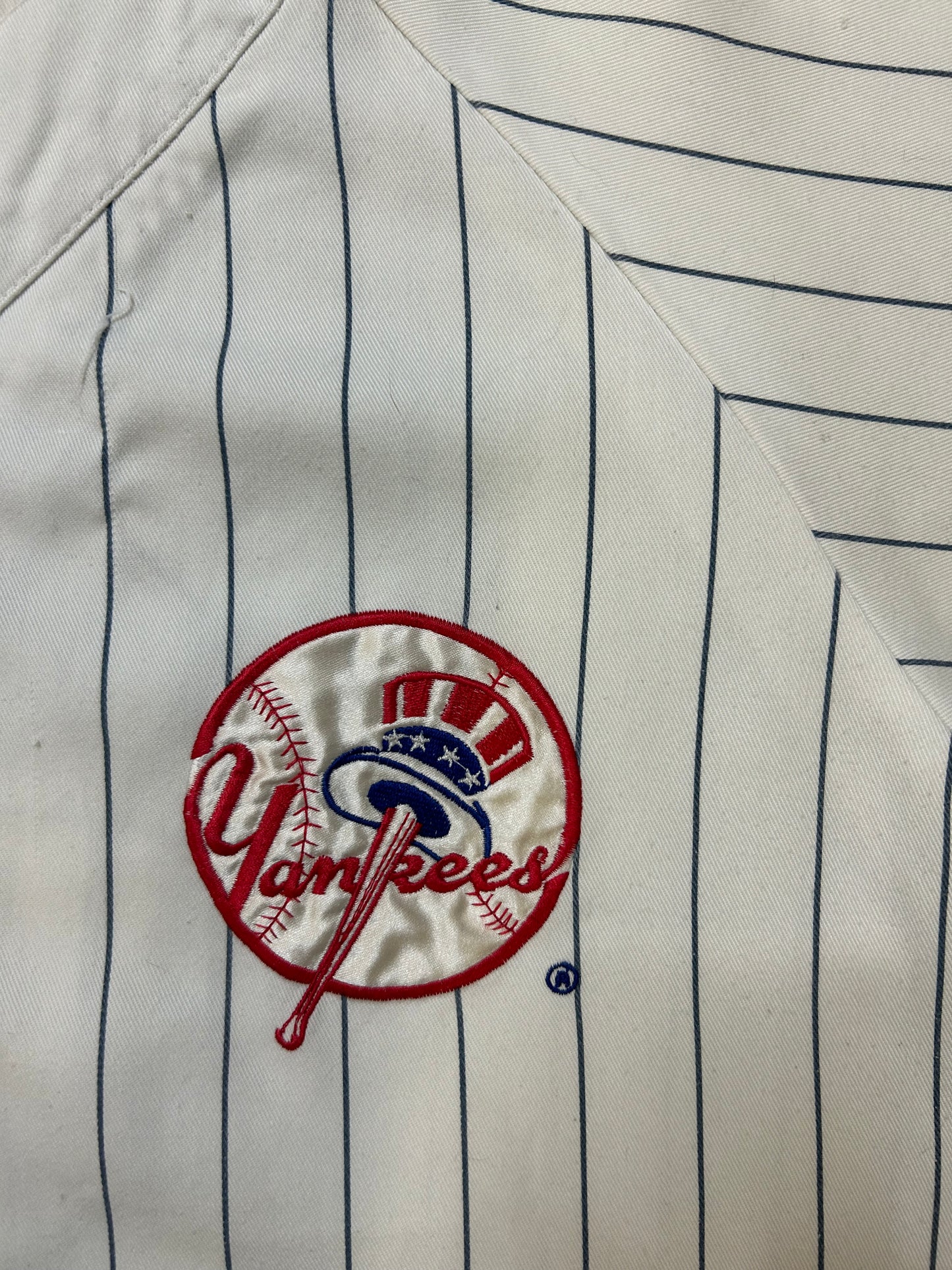 Vintage 1990s Starter New York Yankees pinstripe jersey