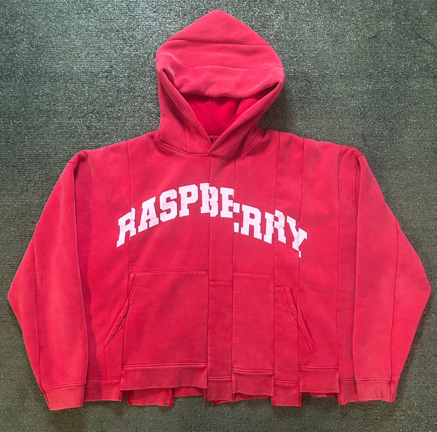 Gv Gallery splice red hoodie