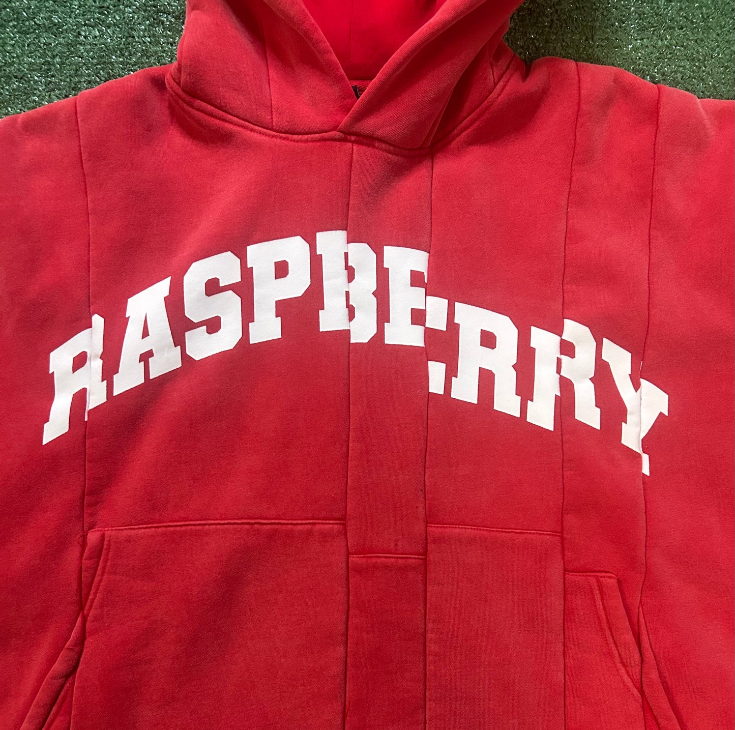 Gv Gallery splice red hoodie