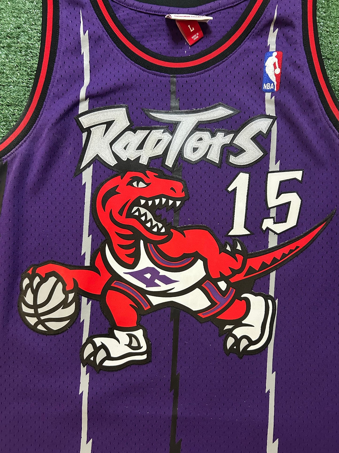 Toronto raptors Mitchell and Ness Vince Carter #15 jersey