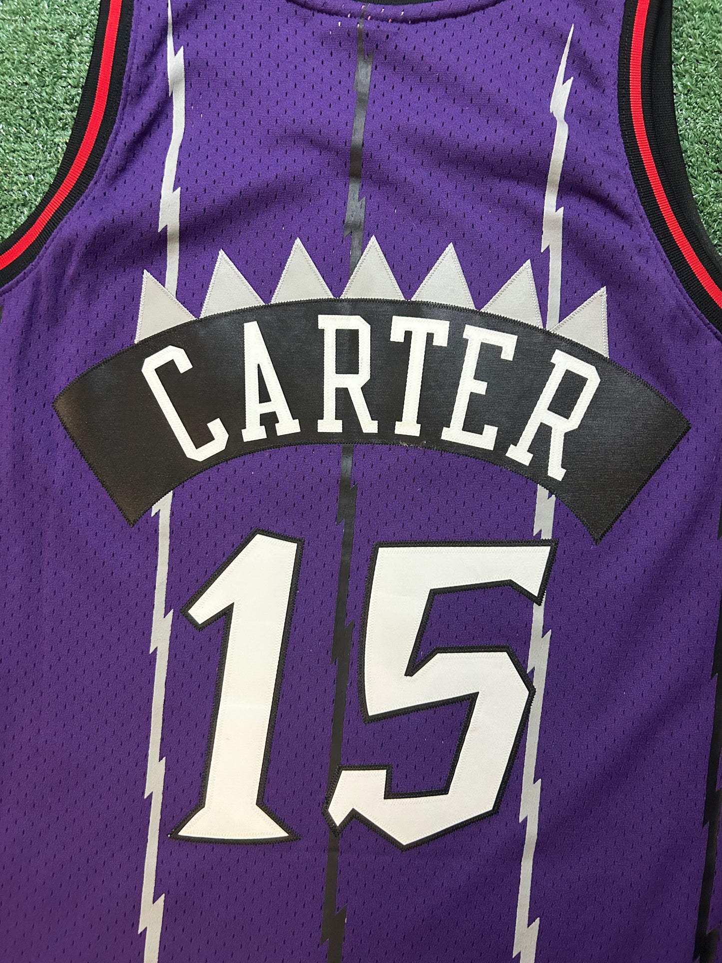 Toronto raptors Mitchell and Ness Vince Carter #15 jersey