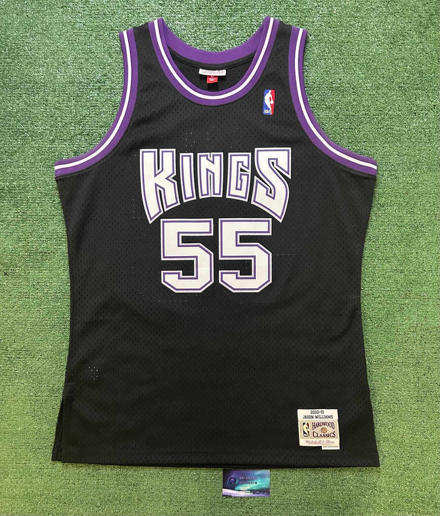 Sacramento kings Mitchell and Ness Jason Willams #55 jersey
