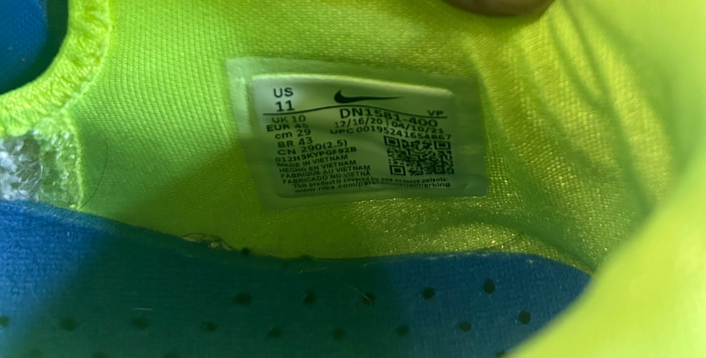 Nike LeBron 8 V2 low sprite size 11men/12.5women