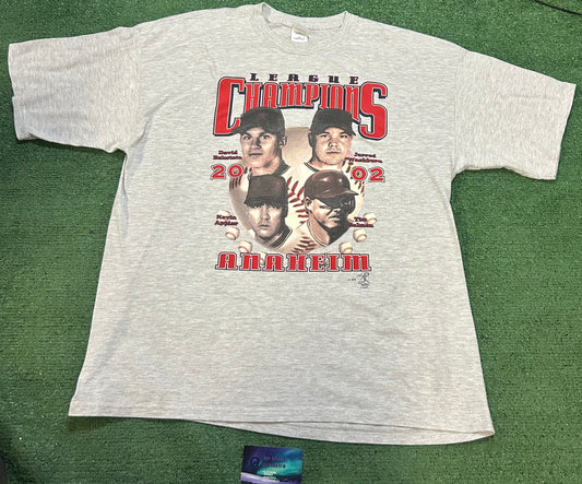 Vintage 2000s Anaheim Angels Champions tee
