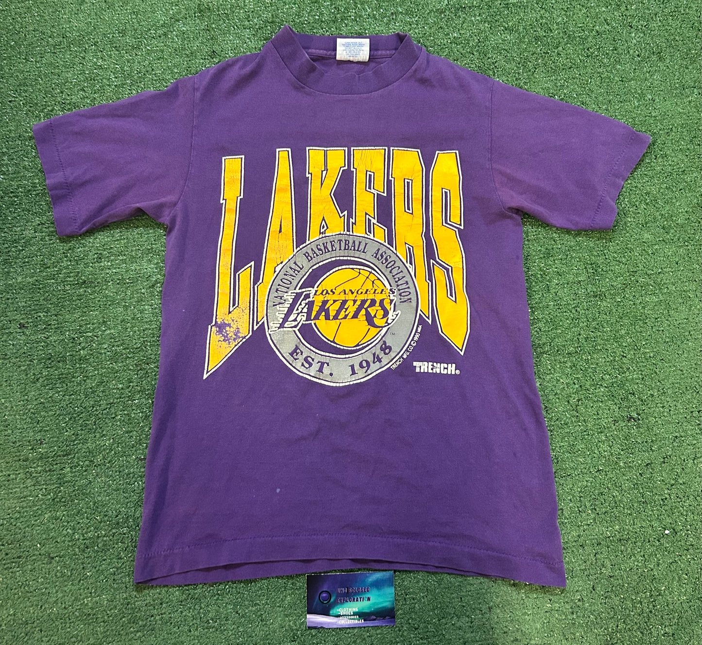 Vintage 1990s Los Angeles lakers tee
