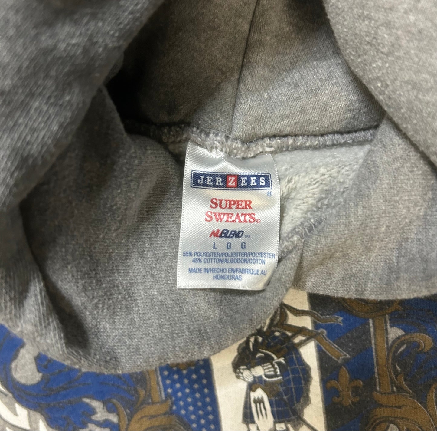 Kelso Hilanders grey & blue hoodie