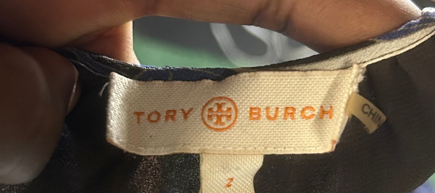 Tory Burch blouse floral silk blouse