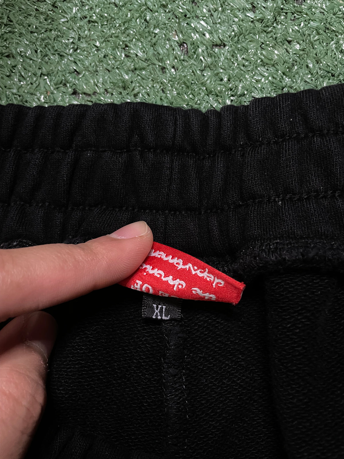 Dept black rhinestone pants