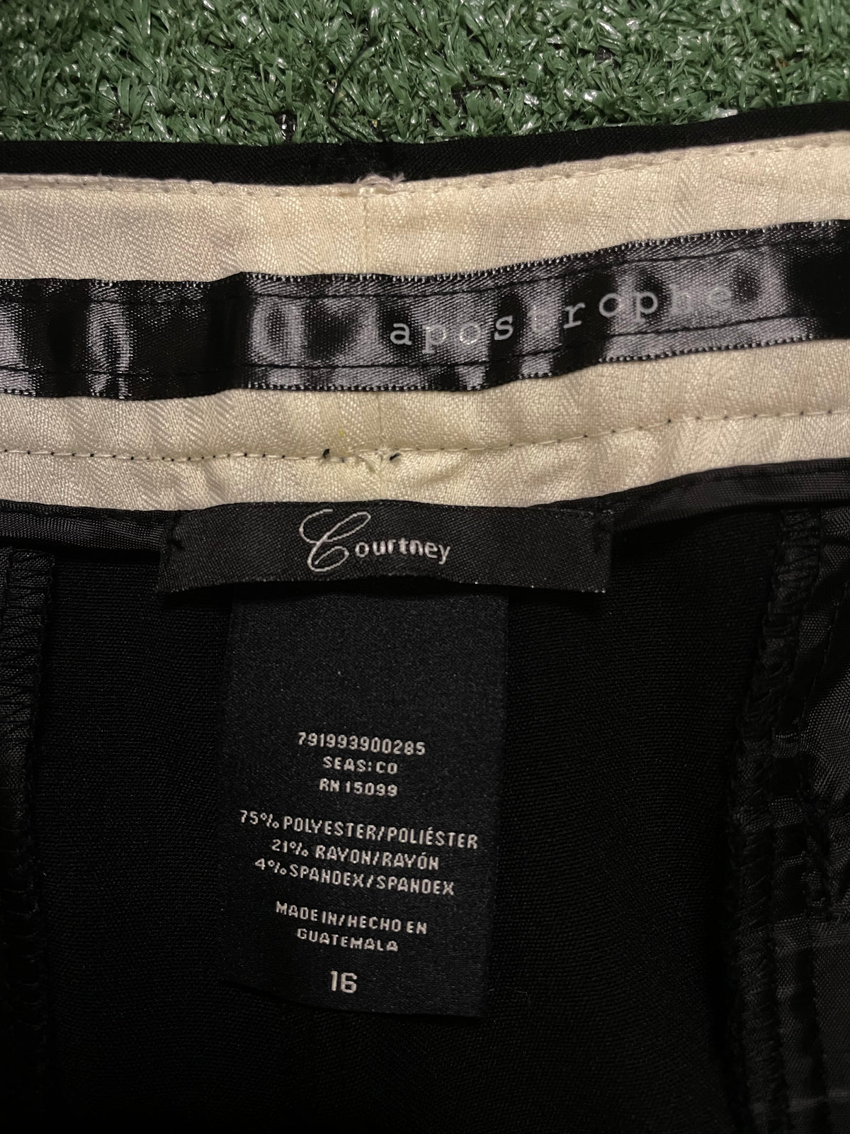 Apostrophe Courtney black pants