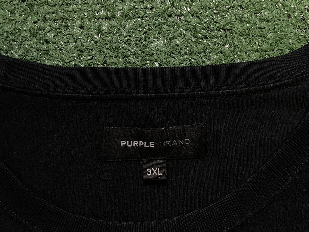 Purple Brand black tee