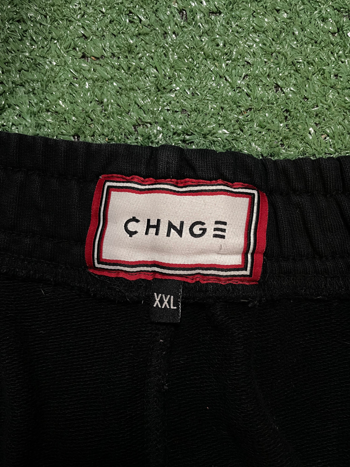 Chnge black love & peace sweatpants