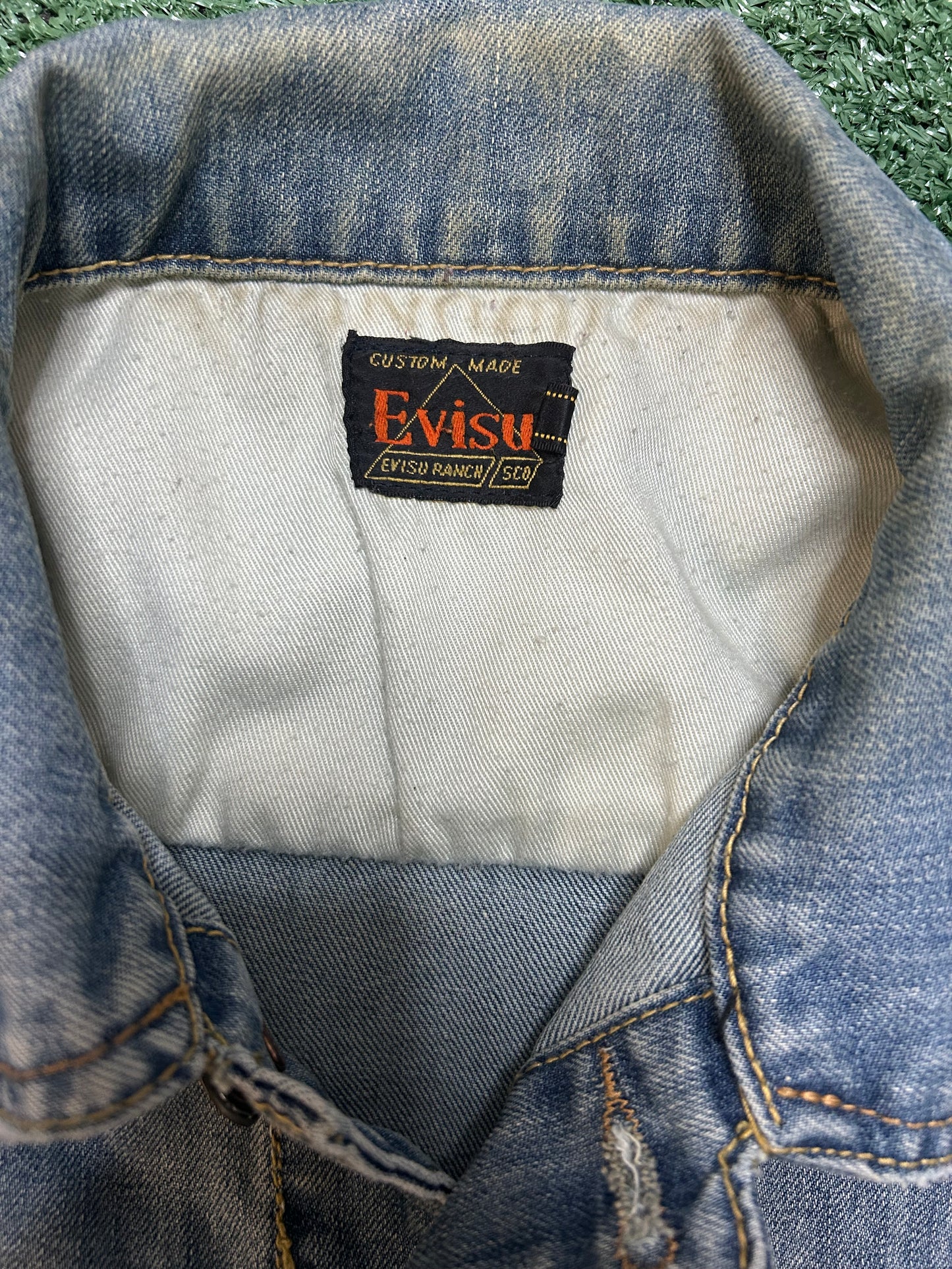 Vintage Evisu light Jean jacket