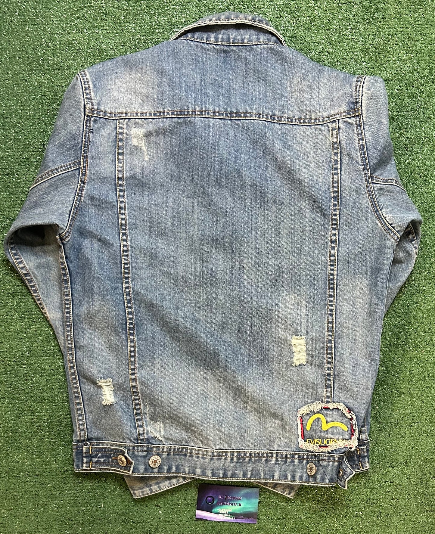 Vintage Evisu light Jean jacket