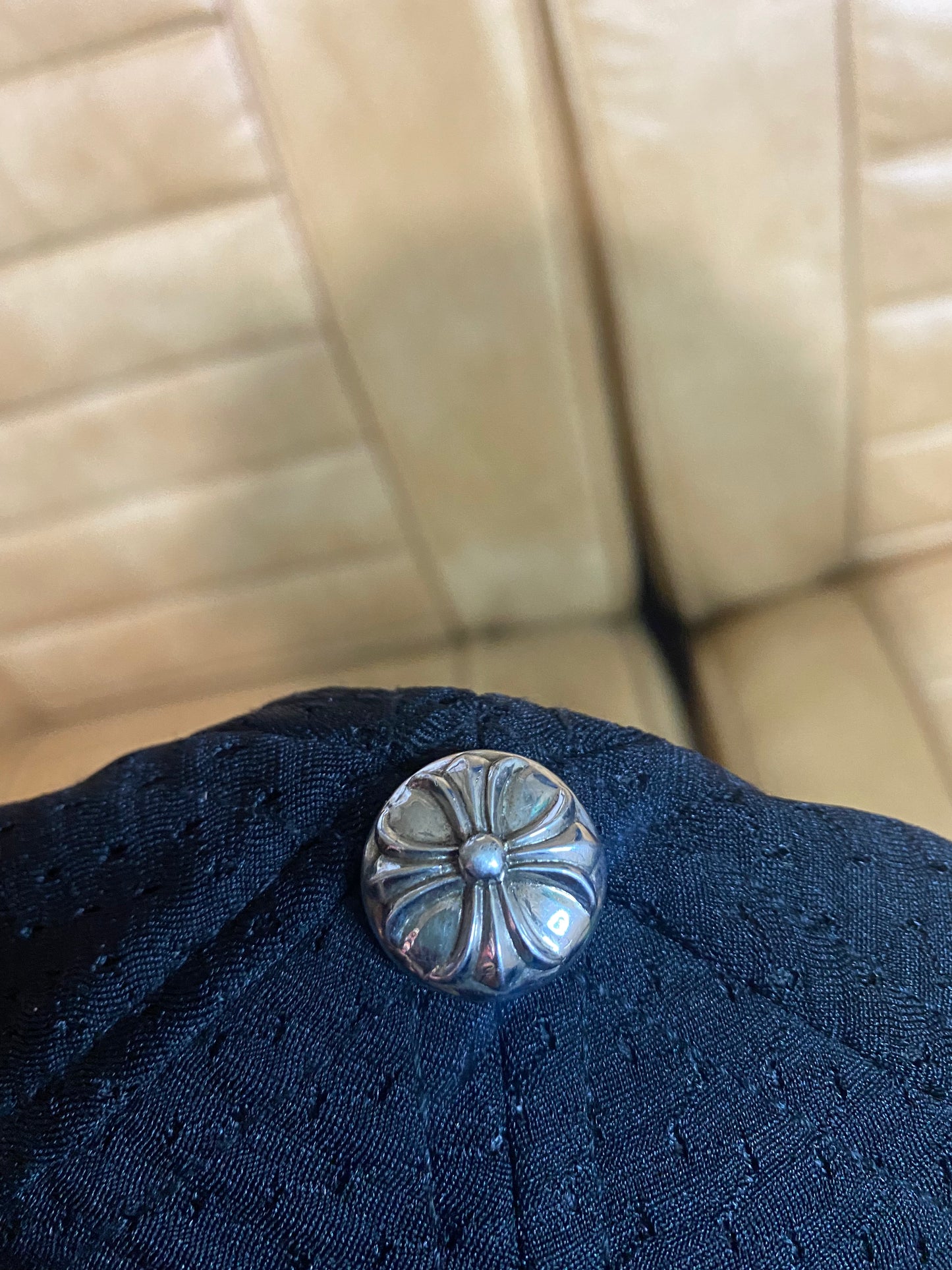 Vintage chrome hearts horseshoe logo hat