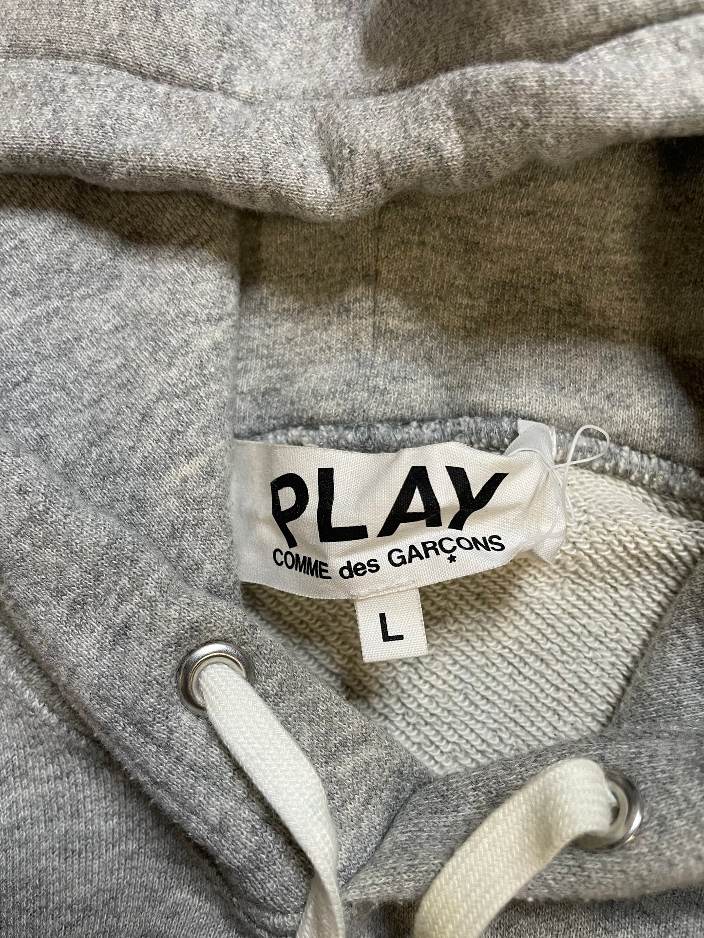 Nike X Comme Des Garçons grey hoodie