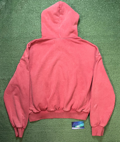 Timeless Forever red washed hoodie