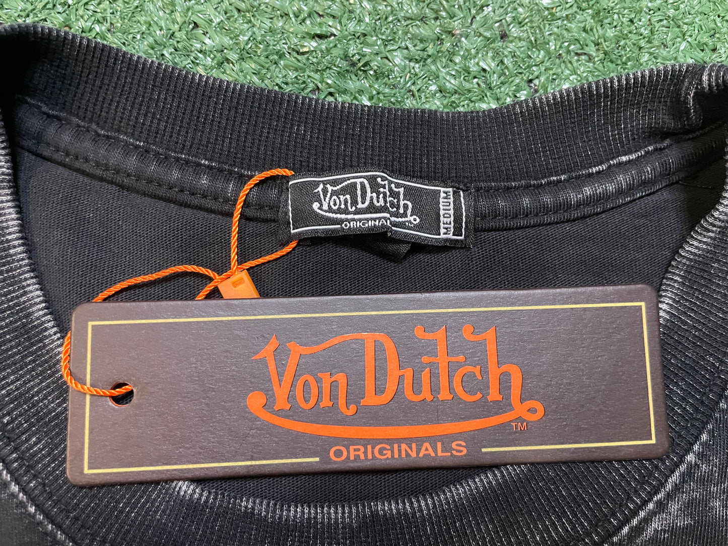 Von Dutch patch logo tee