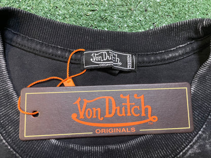 Von Dutch patch logo tee