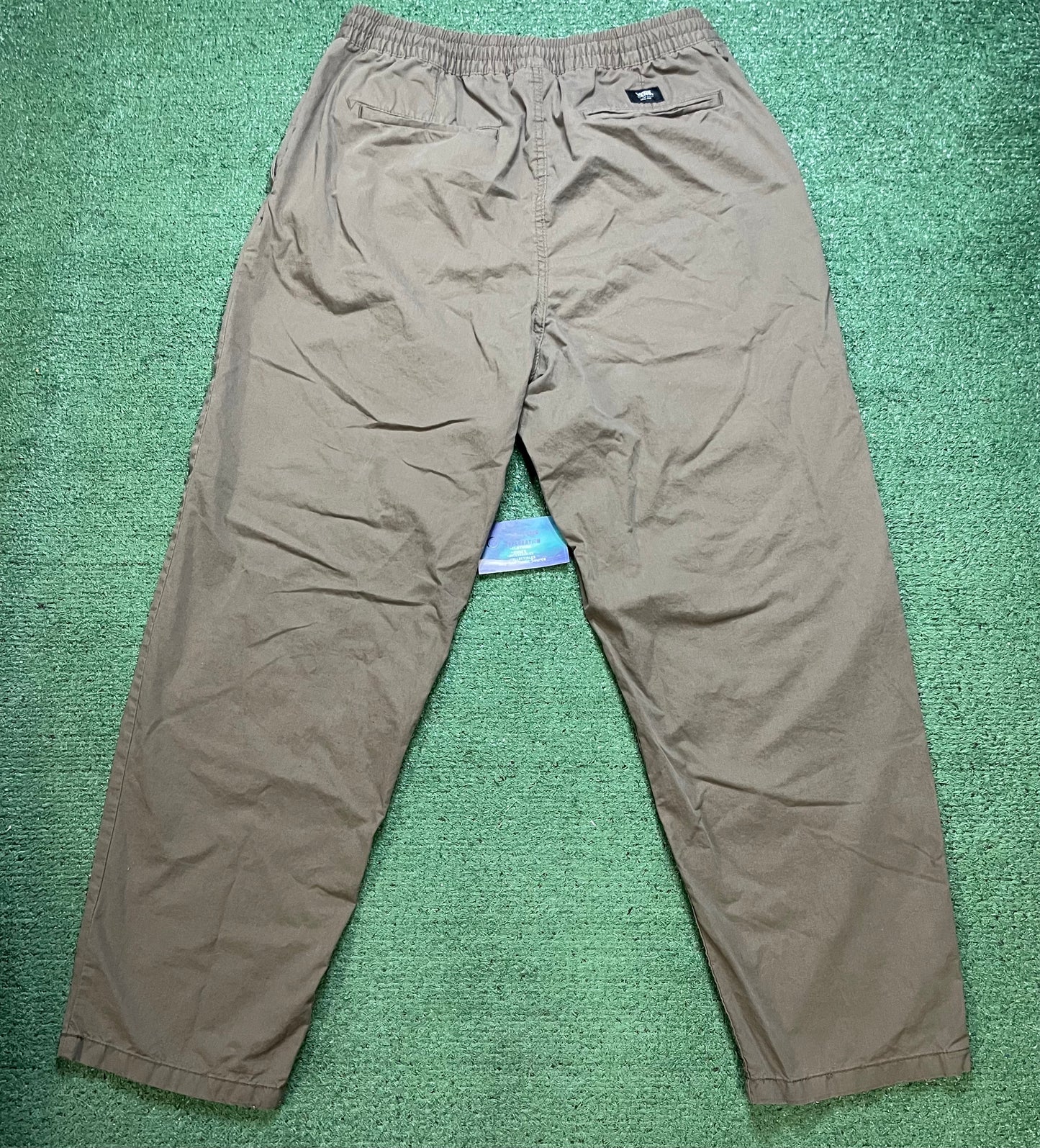 Vans beige straight leg pants