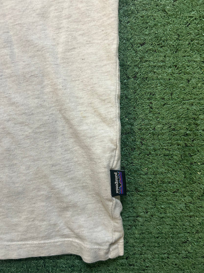 Patagonia light gray tee