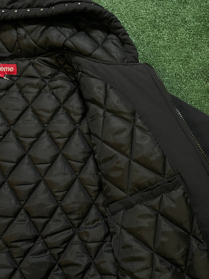 Supreme studded stadium black jacket