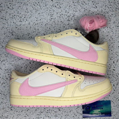 Jordan 1 Low Travis Scott Shy Pink