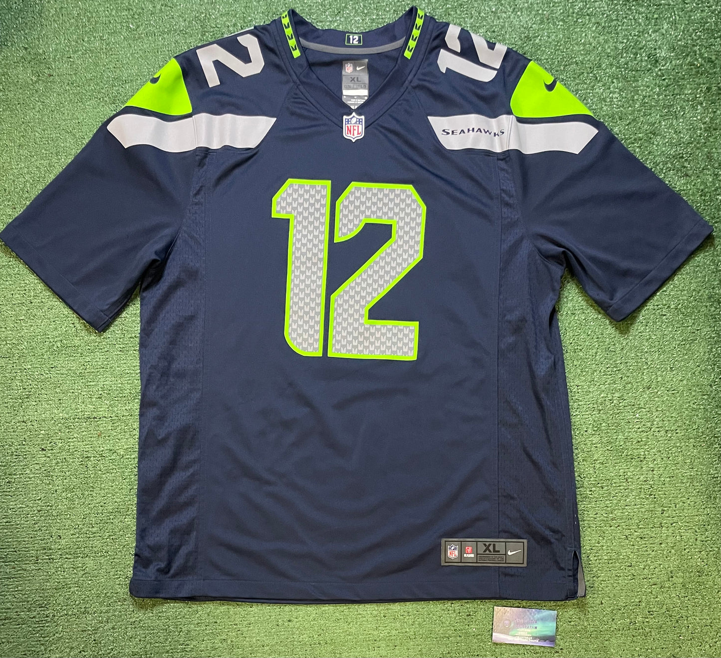 Seattle Seahawks 12 FAN football jersey