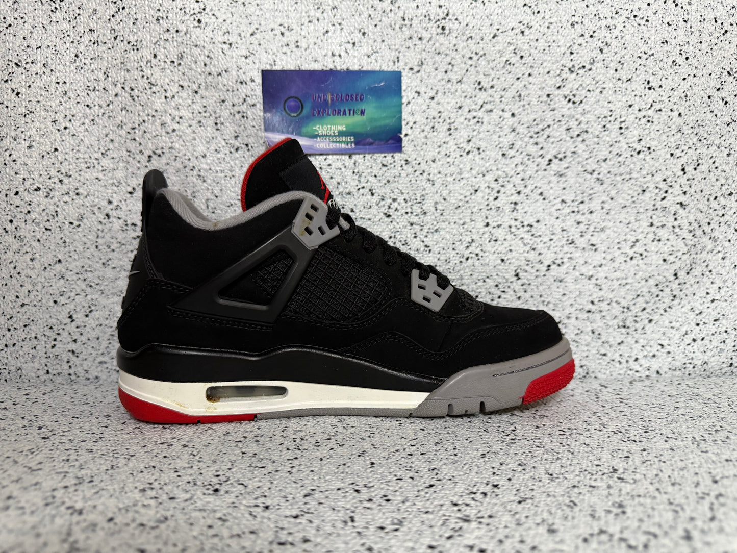 Jordan 4 Bred 2019 4.5 Youth/6 Women “Preowned”