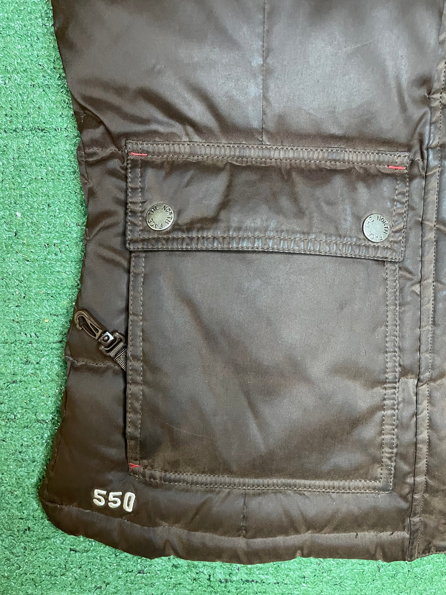 Vintage North face brown 550 vest