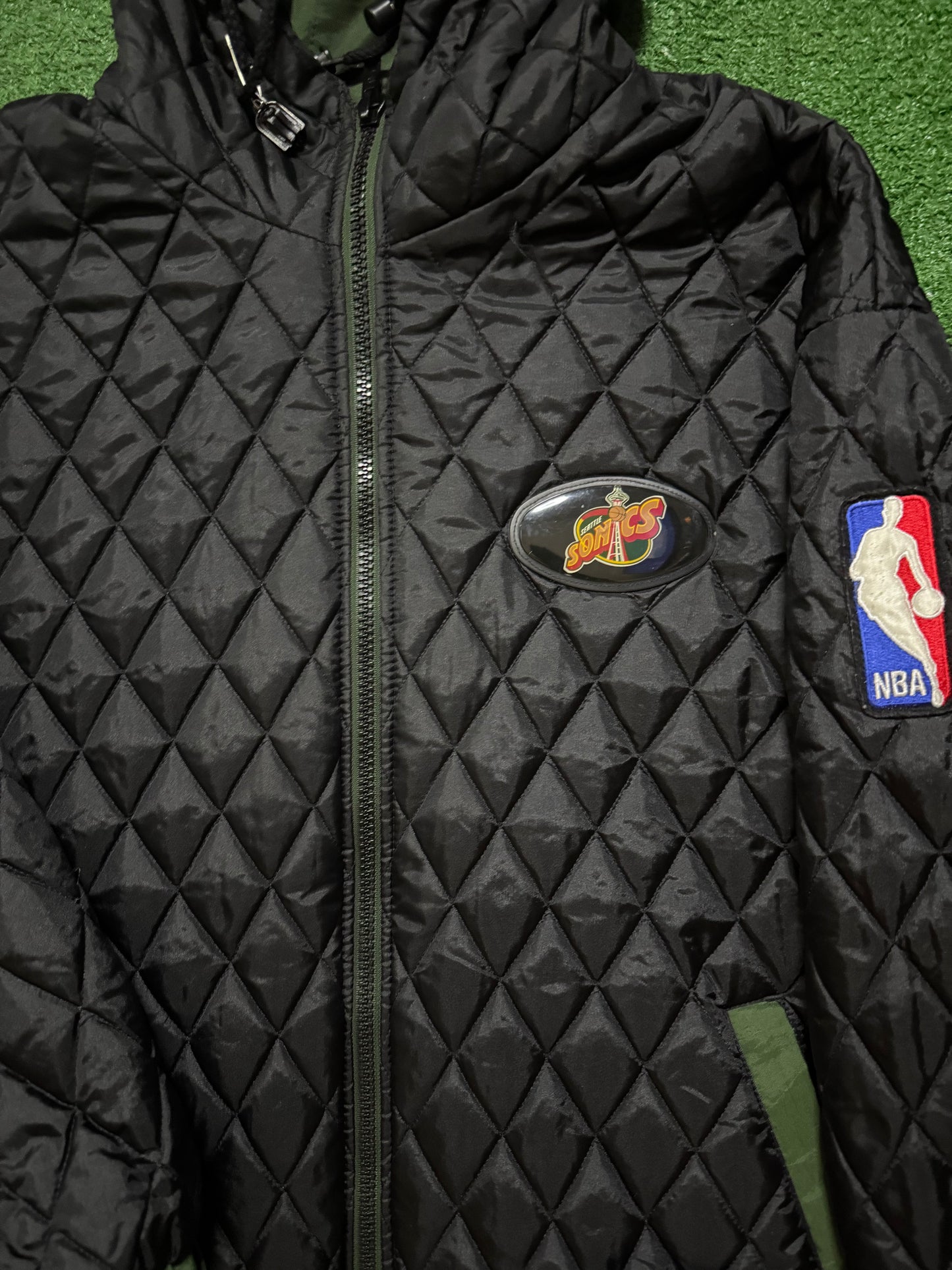 Vintage Seattle SuperSonics Jacket Reversible