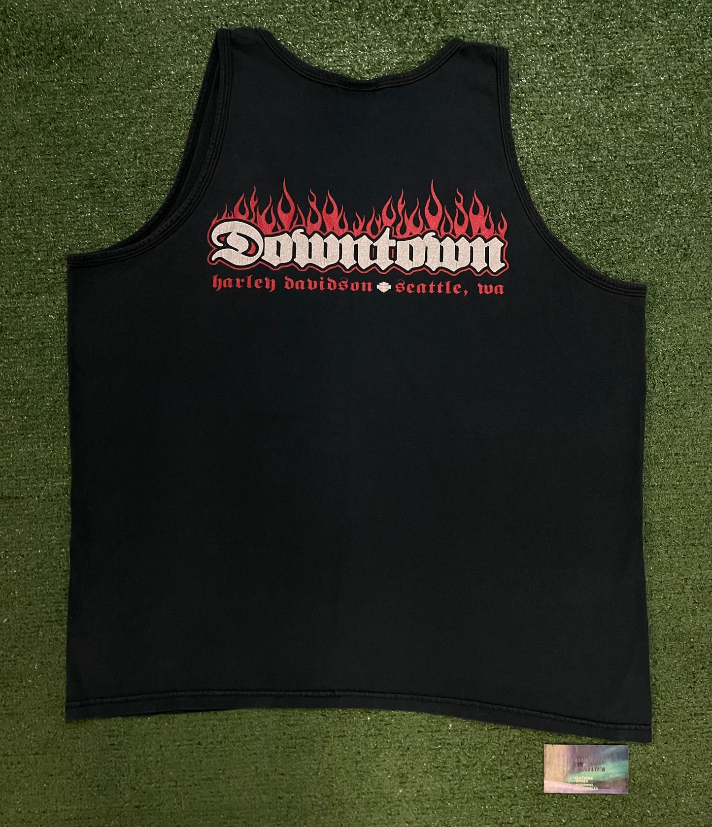 Vintage 1990s Harley Davidson Downtown Seattle tanktop