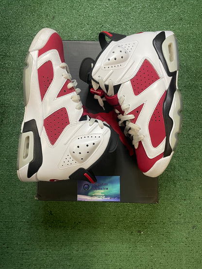 Air Jordan 6 Carmine 2021 size 8.5men/10women