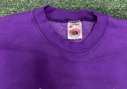 Vintage 1990s Purple Dancing Jazz crewneck
