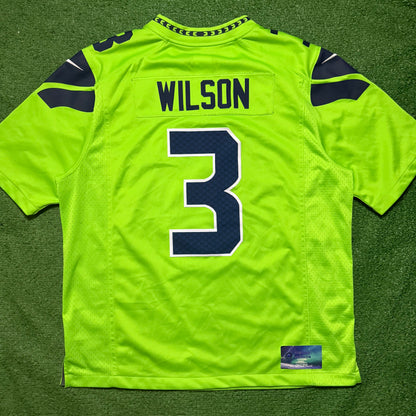 Seattle Seahawks Russell Wilson Color Rush Jersey