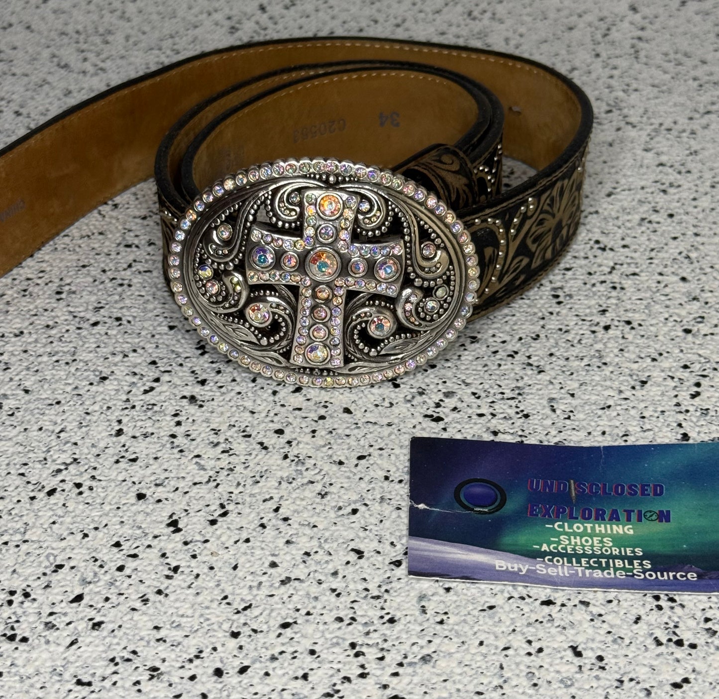 Vintage Justin Boots Belt