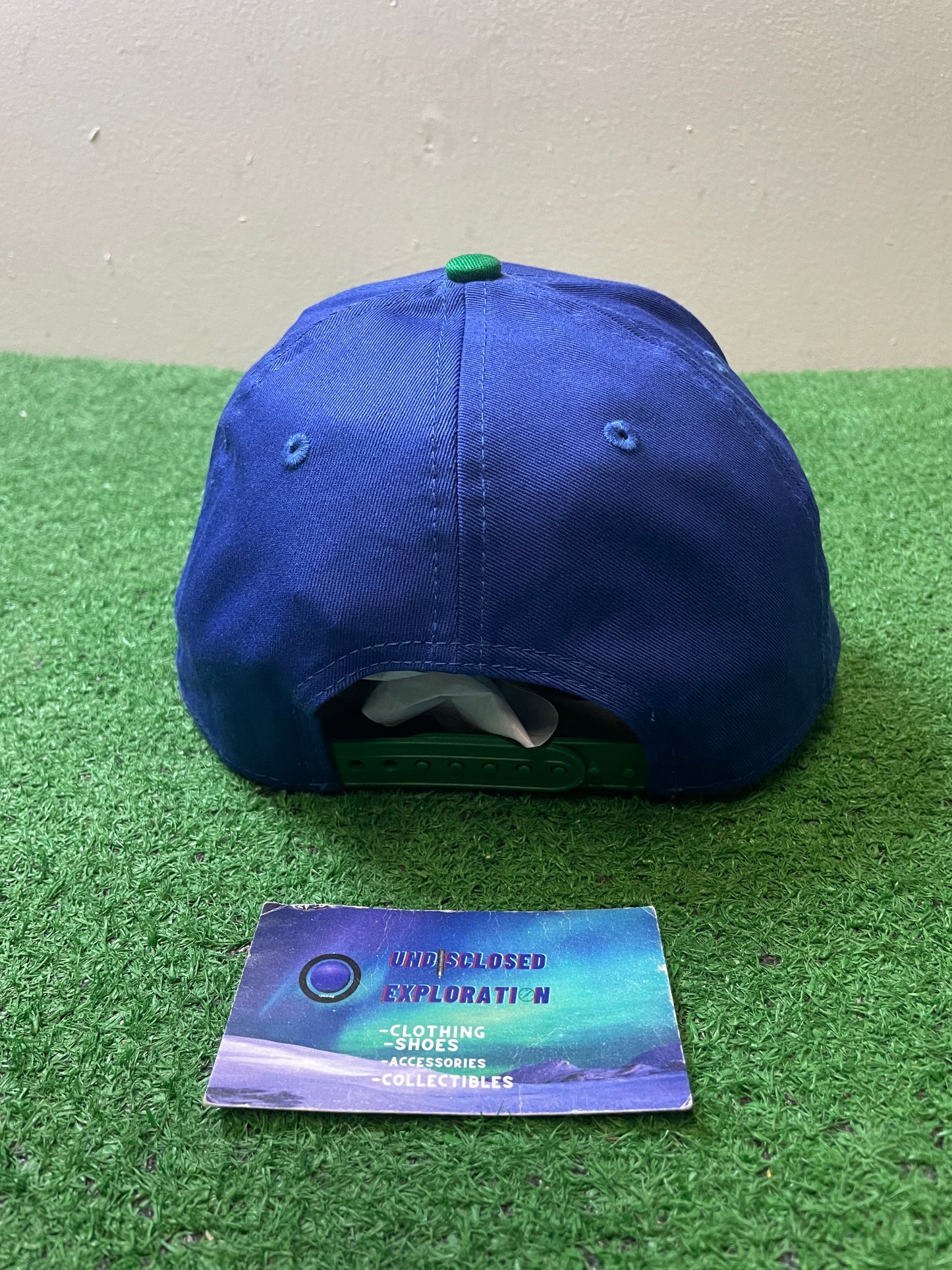 Seattle Seahawks throwback arc logo blue and green hat