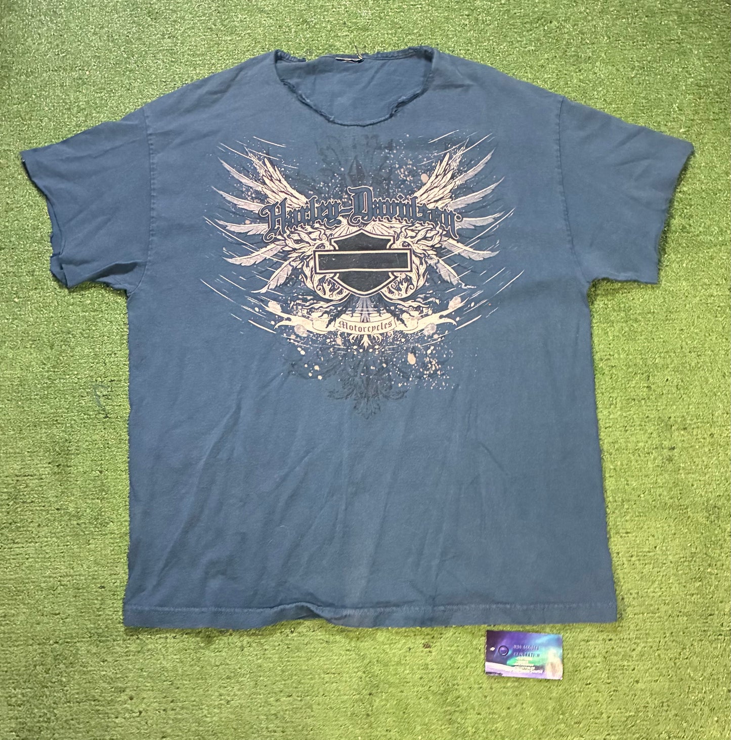 Harley Davidson blue Baltimore tee