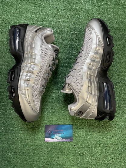 Nike Air Max 95 big bubble metallic silver