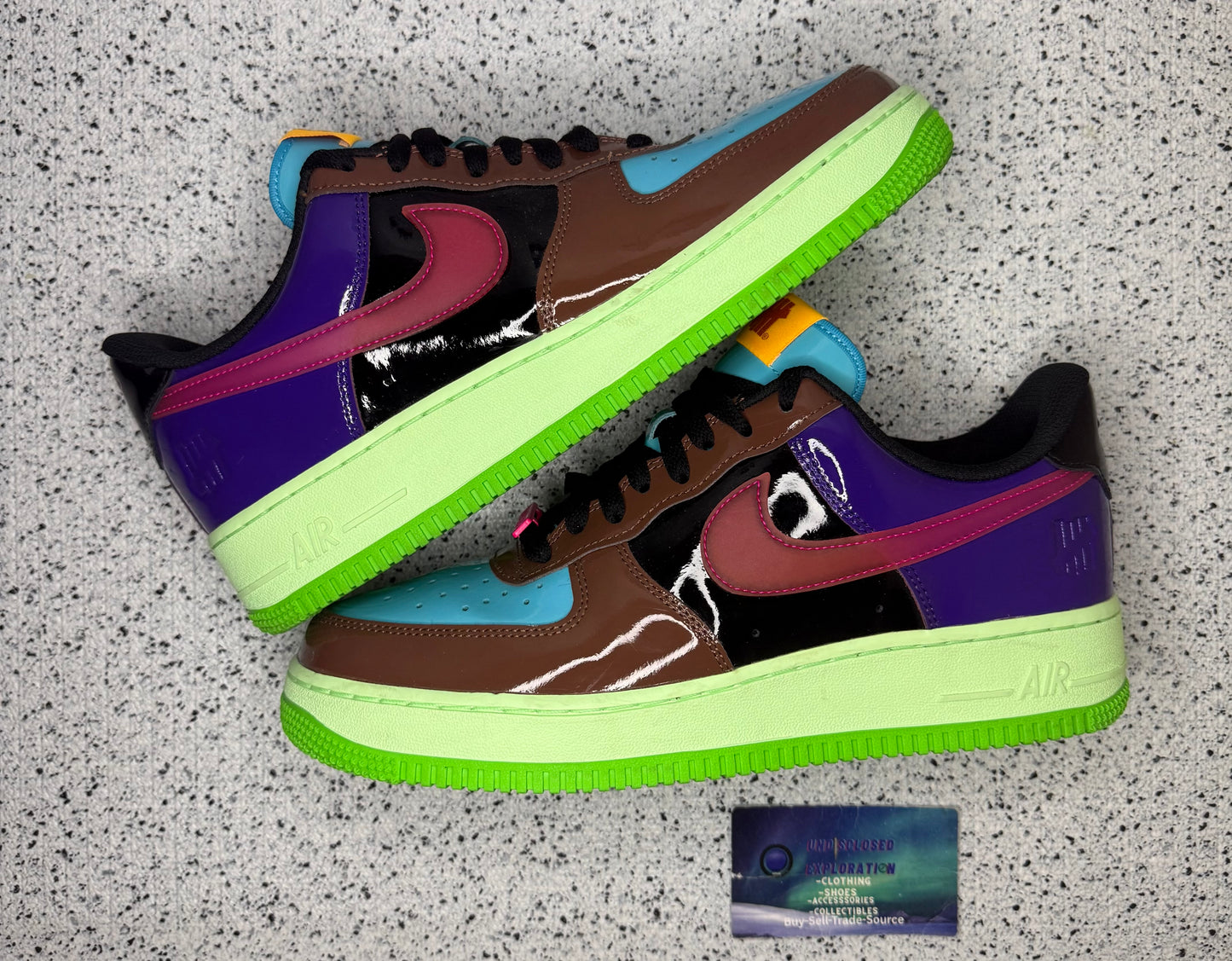 Nike Air Force 1 Undefeated Pink Prime 9.5 Men/11 Women “Preowned”