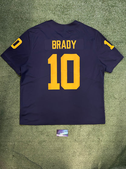 Tom Brady #10 Michigan Wolverines jersey