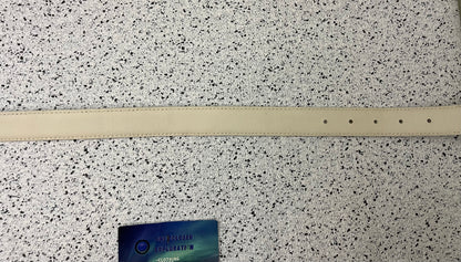Burberry White Belt