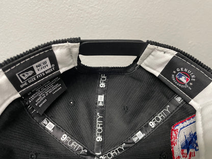 LA black corduroy Los Angeles 1984 patch hat
