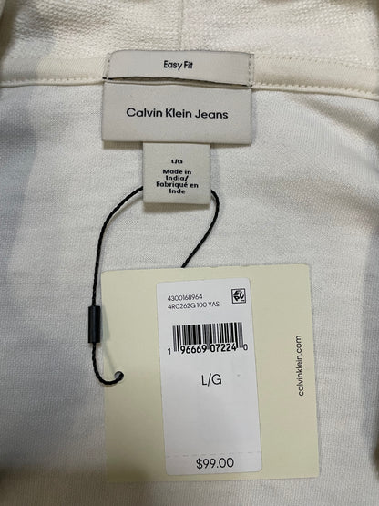 Calvin Klein Jeans Blend Boucle cream Hoodie