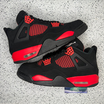 Jordan 4 Red Thunder 8.5 Men/10 Women “Preowned”