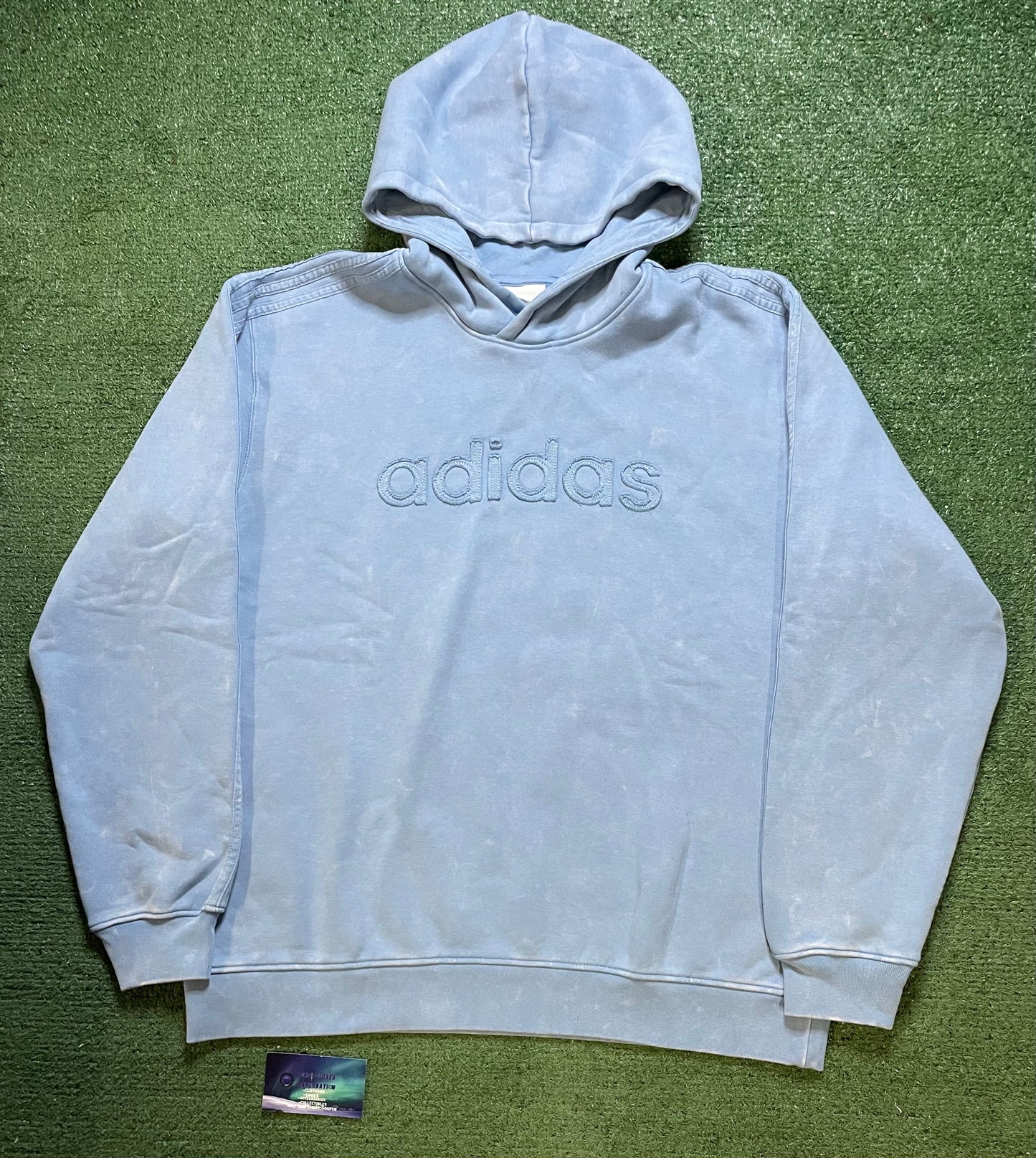 Adidas light blue sweatsuit