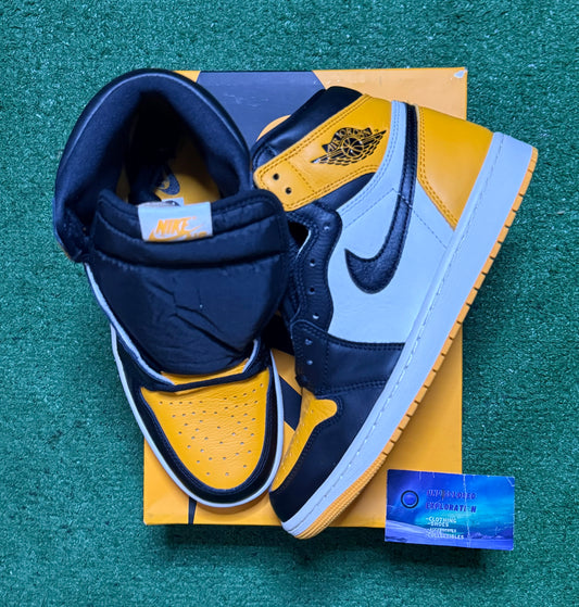 Jordan 1 Yellow Toe Taxi