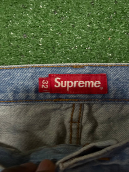 Supreme Thrasher Regular Jeans Washed Blue