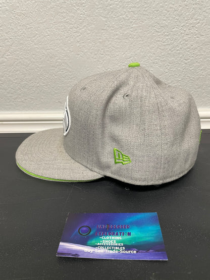 Seattle Seahawks grey fitted hat