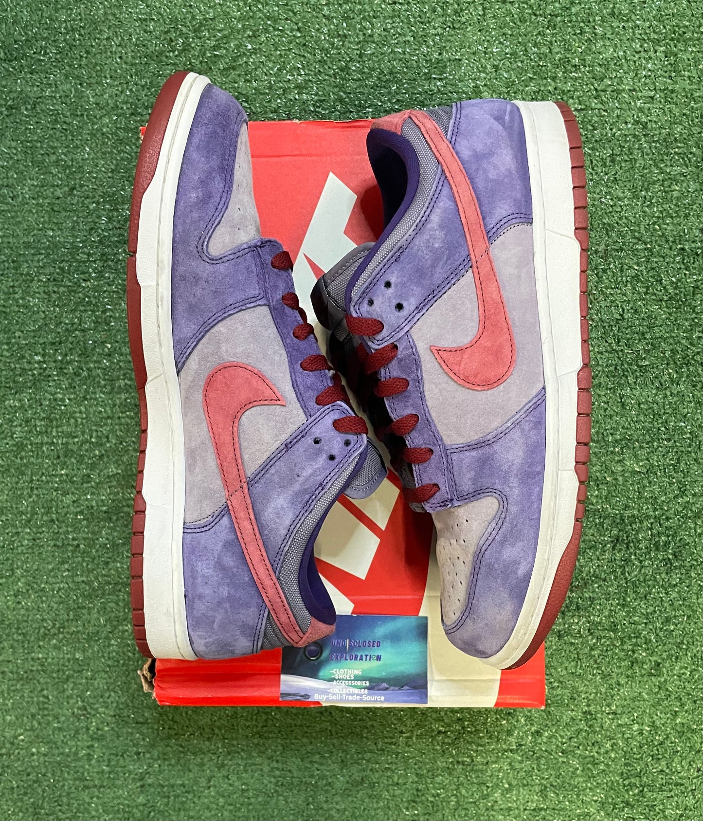 Nike Dunk Low plum size 11men/12.5women